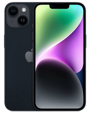 prodam-apple-iphone-14-128gb-cernyi-sostoianie-xorosee-akb-86-tolko-sam-telefon-big-0