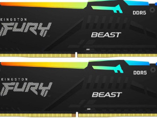 ddr-5-dimm-16-5600-mhz-kingston-fury-beast-rgb-kf556c40-prodaiu-srazu-4-plaski-po-16-gigov-v-sum