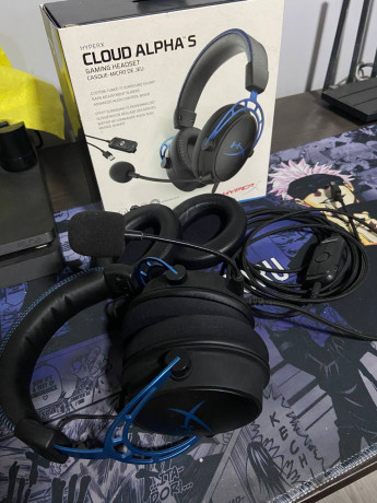 prodam-nausniki-hyperx-cloud-alpha-s-cerno-sinii-sostoianie-xorosoe-big-0
