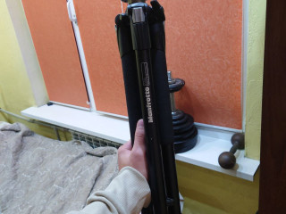 prodam-kacestvennyi-aliuminievyi-stativ-manfrotto-190d-sarovaia-golova-v-komplekte-20k-almaty