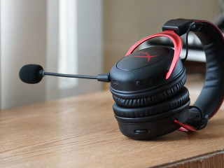 prodam-nausniki-hyperx-cloud-ii-wireless-cerno-krasnyi-sostoianie-idealnoe-vse-rabotaet-polzovalsia