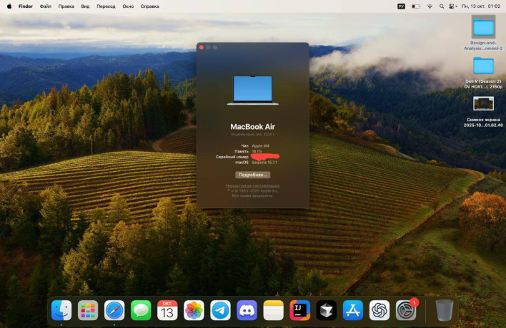 prodam-macbook-air-m4-16256-gb-cvet-seryi-sostoianie-novogo-liubye-proverki-polnyi-komplekt-v-po-big-2