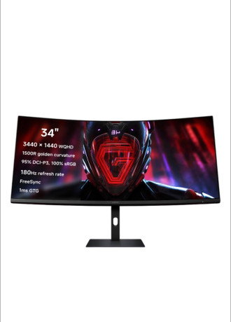 prodam-monitor-monitor-34-xiaomi-curved-gaming-monitor-g34wqi-cernyi-sostoianie-idealnoe-nozku-ne-big-0