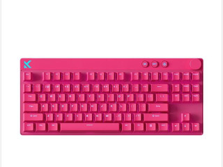 klaviatura-mchose-mix87-v-rozovom-cvete-apollo-magnetic-switch-sostoianie-idealnoe-polnyi-komplek