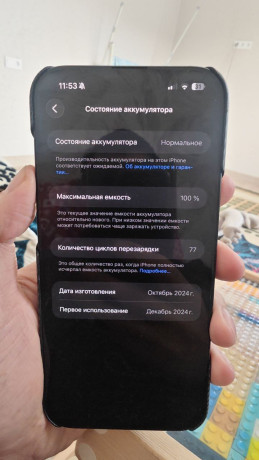 prodam-srocno-16-pro-maks-100-akb-cernyi-sostoianie-blizko-k-novomu-polnyi-komplekt-pisite-v-li-big-0