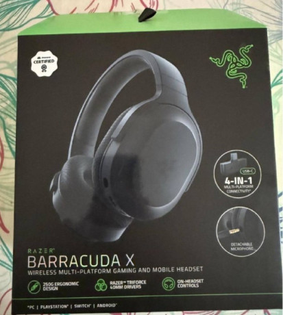 prodam-razer-barracuda-cernyi-cena-dogovornaia-sostoianie-idealnoe-almaty-big-0