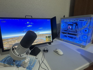 prodam-white-gaming-setup