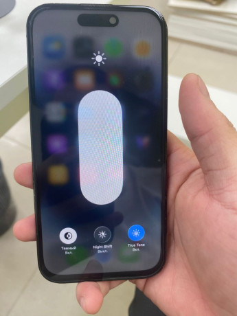 astana-prodam-iphone-14-pro-zamenen-byl-akum-100-emkost-i-displei-srednego-kacestvo-est-treshhi-big-2