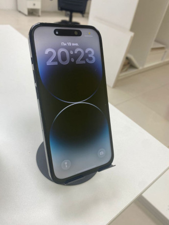 astana-prodam-iphone-14-pro-zamenen-byl-akum-100-emkost-i-displei-srednego-kacestvo-est-treshhi-big-0