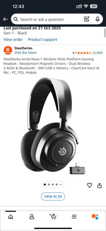 prodam-nausniki-steelseries-arctis-nova-7-wireless-gen-2-v-idealnom-sostoianii-pokupal-v-uk-big-2