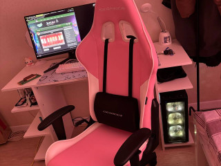 prodam-astana-srocno-prodam-kreslo-60k-dxracer-prince-rozovyi